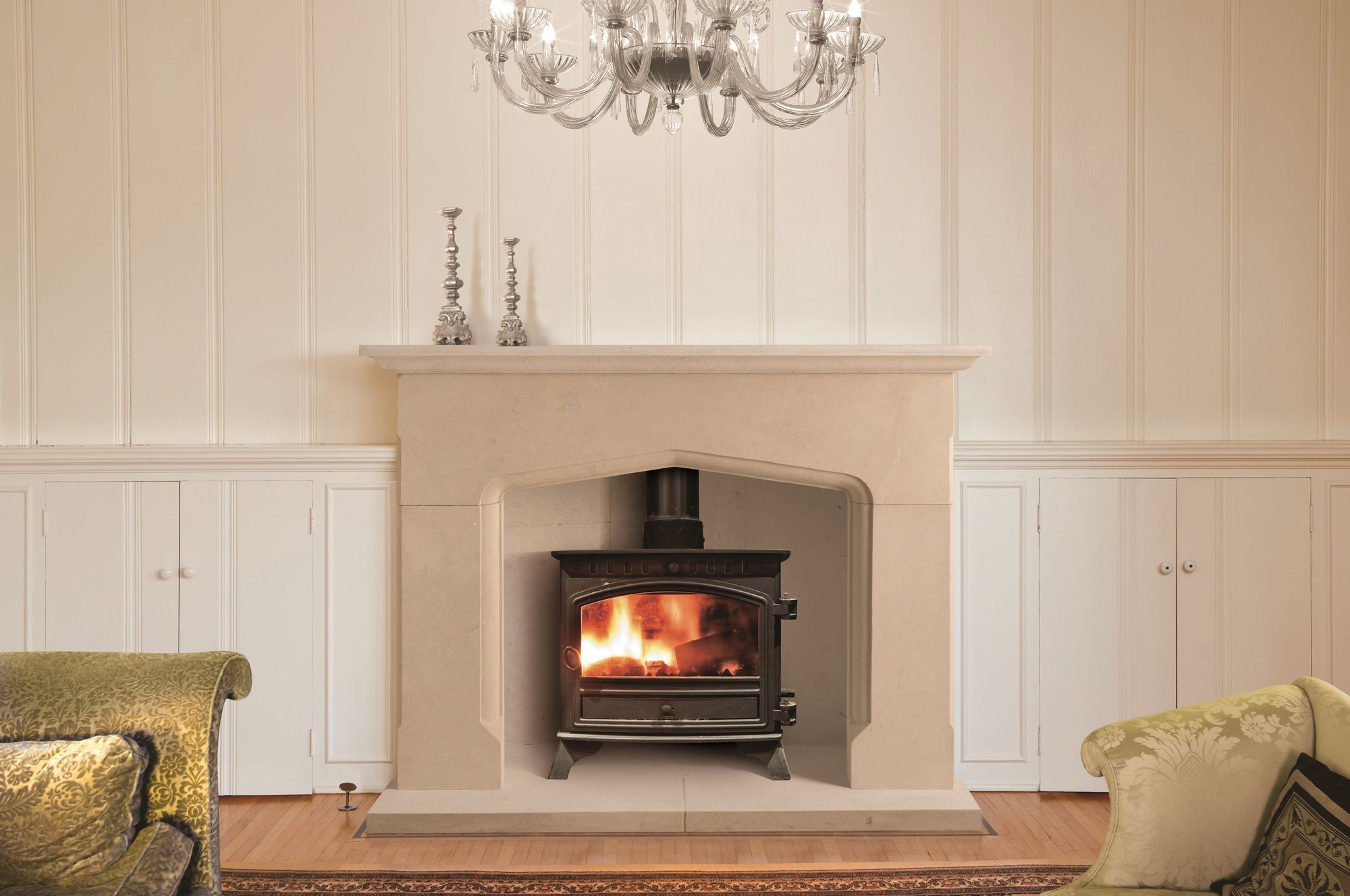 Ryeford Bathstone Fireplace